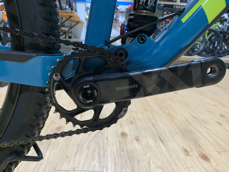 Trek Top Fuel 9.9 XX1 EX DEMO Mountain Bike 2020 M Black/Teal-1